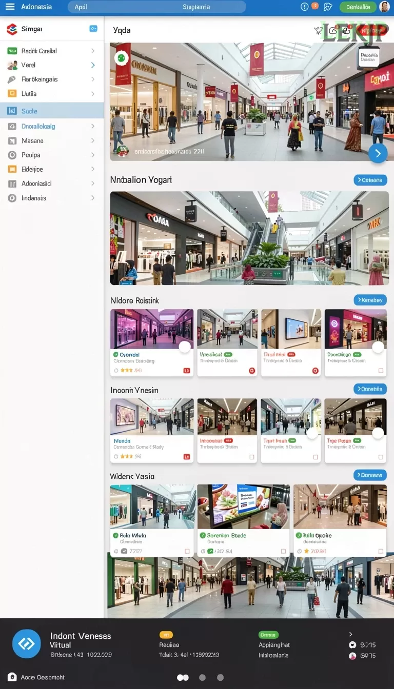 Cuplikan layar 98SPIN — halaman utama