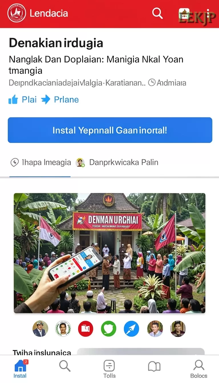 Cuplikan layar JKTWIN — pengaturan akun