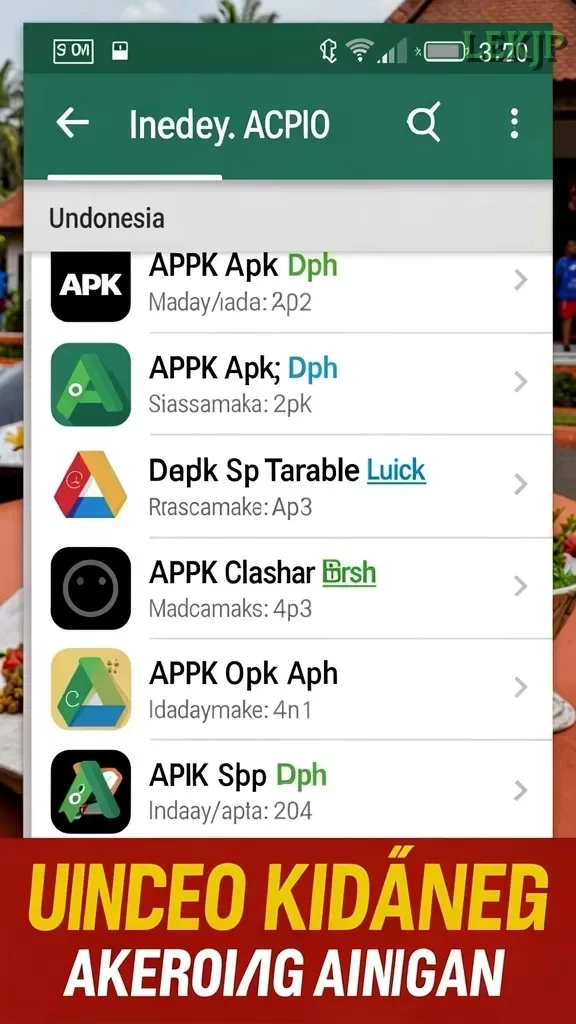 Cuplikan layar POLYNION — aktivitas